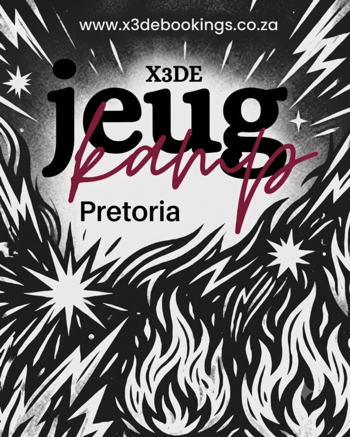 X3DE Pretoria JEUGKAMP 5 Des - 8 Des 2026 (14-18 jaar)